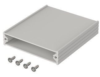 Bopla F 716-80 (97171080) - profil aluminiowy półotwarty (71,8 x 16,4 x 80 mm)