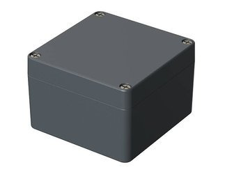 Bopla A 119 (01119000) - obudowa aluminiowa z uszczelką neoprenową (122 x 120 x 81 mm)