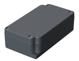 Bopla A 104 (01104000) - obudowa aluminiowa z uszczelką neoprenową (115 x 64 x 34,5 mm)