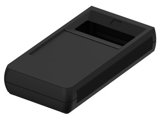 Bopla BOS 700-9005 (34700000) - obudowa ręczna z pojemnikiem na baterie (2 x 9V) i otworowaniem 23 x 58 mm pod wyświetlacz (150 x 80 x 30 mm)