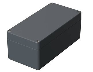 Bopla A 114 SIL (01114010) - obudowa aluminiowa z uszczelką silikonową (200 x 100 x 81 mm)