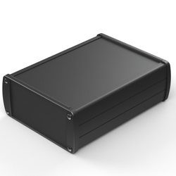 Teko - seria TEKAM (TEKAM-32L.9) - półotwarta obudowa aluminiowa (145 x 105,9 x 45,8 mm)