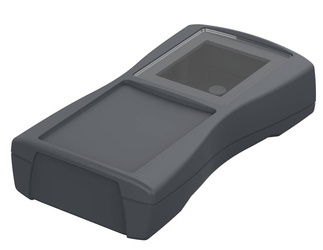 BOPLA BS 403 DIS-7024 (82403224) - obudowa z ABS z oknem wyświetlacza i pojemnikiem na baterie (119,3 x 64,9 x 26,5 mm)