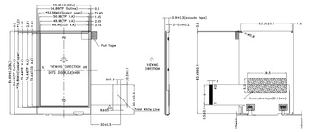 Powertip PH320480T009-LAB05 - wyświetlacz