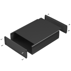 Teko - seria TEKAL 4 (TEKAL-42.29) - obudowa aluminiowa (210 x 167 x 53 mm)