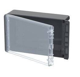 Bopla B 261709 PC-V0-G 7024 (96026334) - obudowa uniwersalna z przezroczystą pokrywą (271 x 170 x 90 mm)