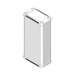 Teko - seria Minitekal SK (MTK480PK.1) - obudowa aluminiowa (90 x 44 x 24 mm)