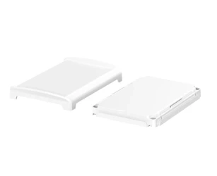 Bopla BOV 1209_ FG 9003 D 9003 (48412233) - biała pokrywa BoVersa z pełnym białym design coverem (125 x 88 x 19 mm)