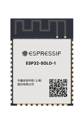 Espressif ESP32-SOLO-1-N4 - moduł WiFi+BLE