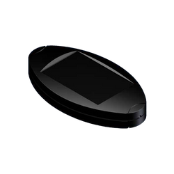 Teko - seria OVO-1 (OVO-1IR.9) - obudowa do pilota w kolorze czarnym z otworem na LED (124,2 x 66,3 x 23 mm)