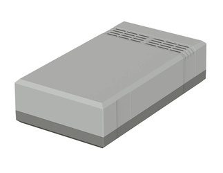 Bopla EG 2050 L (32205012) - obudowa Elegant z wentylacją (200 x 112 x 50 mm)