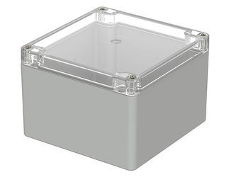 Bopla M 227 G (02227100) - obudowa PC z przezroczystą pokrywą (122 x 120 x 85 mm)