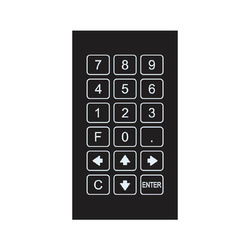 Teko - M56.9 Klawiatura membranowa (102 x 57 x 0,7 mm)