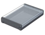 Bopla B 261704 PC-V0-G 7024 (96026344) - obudowa uniwersalna z przezroczystą pokrywą (271 x 170 x 40 mm)