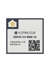Espressif ESP32-C3-MINI-1U-H4 - moduł WiFi+BLE
