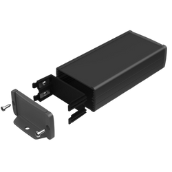 Teko - seria TEKAL 1 (TEKAL-13B/E.29) - profil aluminiowy zamknięty (125 x 59,9 x 30,9 mm)