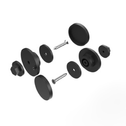 Teko KIT MANIGLIE H1 - H2.9 - elementy mocujące do uchwytu do przenoszenia obudów TEKAL