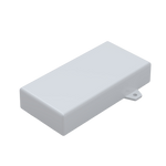 Teko - seria SMART K (SR33K-E.7) - uniwersalna obudowa w kolorze białym (127,9 x 64 x 26,3 mm)