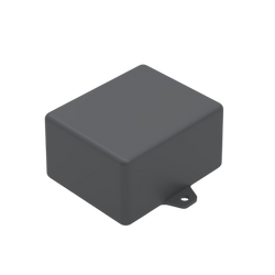 Teko - seria SMART K (SR23K-E.9) - uniwersalna obudowa w kolorze czarnym (76 x 63,35 x 41 mm)