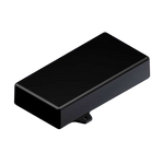 Teko - seria SMART (SR33-E.9) - uniwersalna obudowa w kolorze czarnym (128 x 64 x 26 mm)