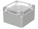 Bopla M 210 G (02210100) - obudowa PC z przezroczystą pokrywą (82 x 80 x 55 mm)