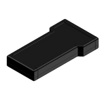 Teko - seria TBT (TBT-2.9) - obudowa ręczna w kolorze czarnym (210 x 116 x 31,5 mm)