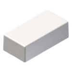 Teko - seria SMART (SR34.7) - uniwersalna obudowa w kolorze białym (128 x 64 x 41 mm)