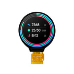 WiseChip 1.28" TFT LCD Display - wyświetlacz okrągły