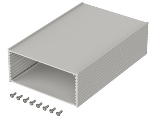 Bopla F 1048-160 (97118160) - profil aluminiowy półotwarty (105 x 48 x 160 mm)