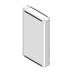 Teko - seria Minitekal SK (MTK6110PK.1) - obudowa aluminiowa (120 x 67 x 19 mm)