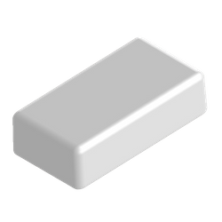 Teko - seria SMART (SR02.7) - uniwersalna obudowa w kolorze białym (71,5 x 38,3 x 22,9 mm)