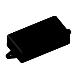 Teko - seria SMART (SR02-E.9) - uniwersalna obudowa w kolorze czarnym (71,5 x 38,3 x 22,9 mm)