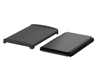 Bopla BOV 2114_ FG 9005 D 9005 (48416455) - czarna pokrywa BoVersa z pełnym czarnym design coverem (210 x 140 x 24 mm)