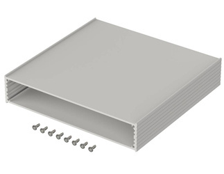 Bopla F 1632-160 (97185160) - profil aluminiowy półotwarty (165 x 33 x 160 mm)