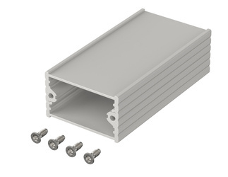 Bopla F 424-80 (97143080) - profil aluminiowy półotwarty (41,6 x 24,4 x 80 mm)