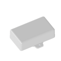 Teko - seria SMART (SR04-E.7) - uniwersalna obudowa w kolorze białym (88,9 x 50,8 x 22,5 mm)