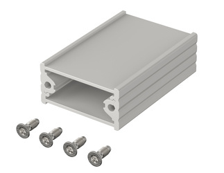 Bopla F 316-50 (97131050) - profil aluminiowy półotwarty (33,6 x 16,4 x 50 mm)