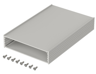 Bopla F 1028-160 (97114160) - profil aluminiowy półotwarty (105 x 28 x 160 mm)