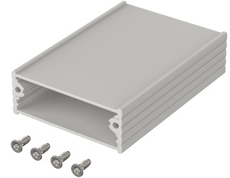 Bopla F 520-80 (97152080) - profil aluminiowy półotwarty (55,3 x 20,4 x 80 mm)