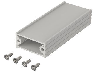 Bopla F 316-80 (97131080) - profil aluminiowy półotwarty (33,6 x 16,4 x 80 mm)