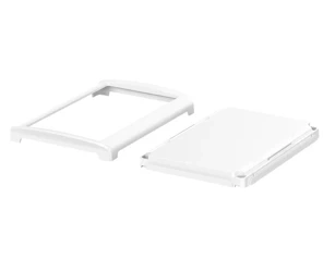 Bopla BOV 1712_ FO 9003 D 9003 (48314333) - biała pokrywa BoVersa z otwartym białym design coverem (170 x 120 x 21 mm)