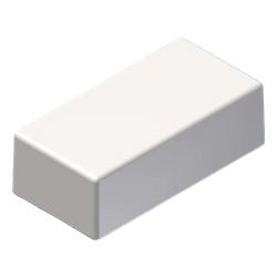 Teko - seria SMART (SR34.7) - uniwersalna obudowa w kolorze białym (128 x 64 x 41 mm)