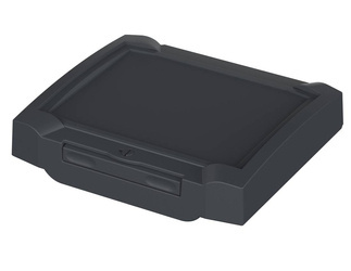 BOPLA BCD 160 OT-FSC-7024 (20161524) - pokrywa przednia z wgłębieniem zamykana na zawiasy i zamek (199 x 179,2 x 36,5 mm)