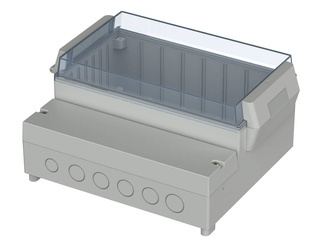 Bopla RCP 2000 (41200309) - obudowa RegloCard-Plus z panelem przezroczystym (213 x 185 x 104,5 mm)