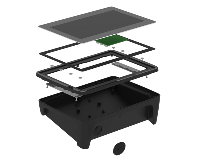 Bopla BoPad 10.1 HDMI (35110175.HMI1) - zestaw startowy (285 x 198 x 92,9 mm)