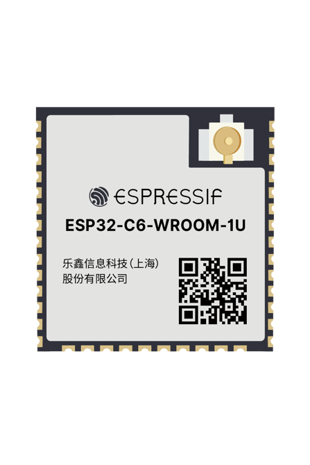 Espressif ESP32-C6-WROOM-1U-N16 - moduł WiFi+BLE