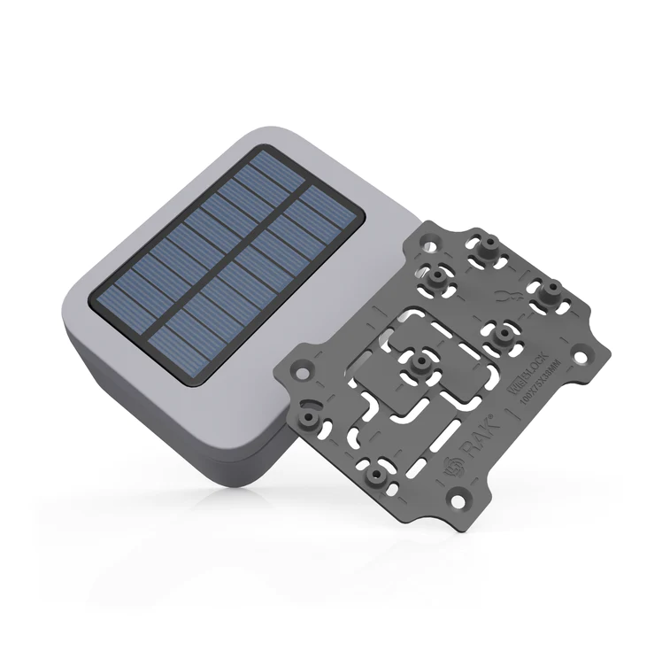 RAKwireless RAKBox-UO100x75x38 w/SolarPanel - obudowa plastikowa